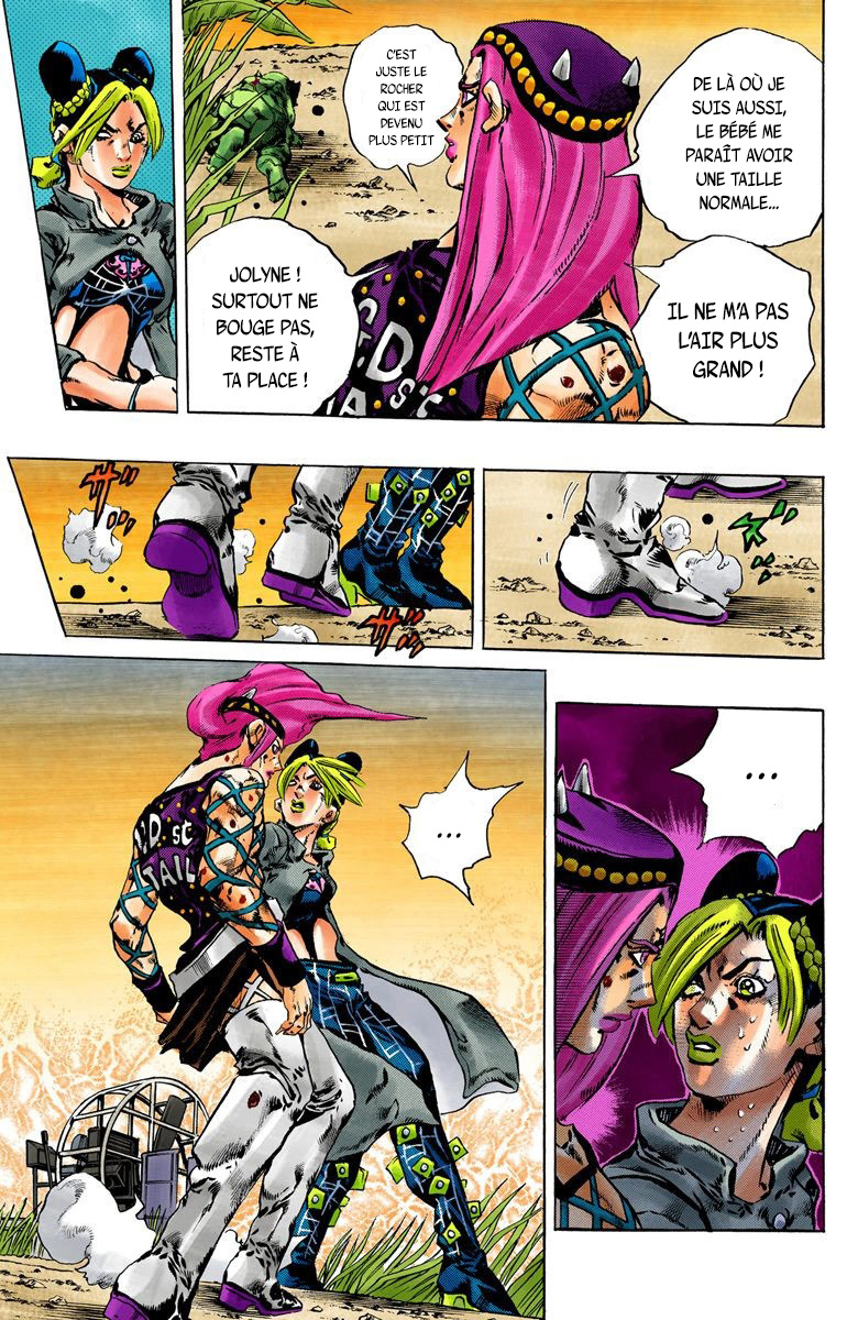 Read JoJo's Bizarre Adventure Part 6 Stone Ocean Official Colored FR Manga Online
