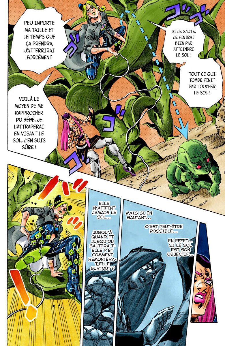 Read JoJo's Bizarre Adventure Part 6 Stone Ocean Official Colored FR Manga Online