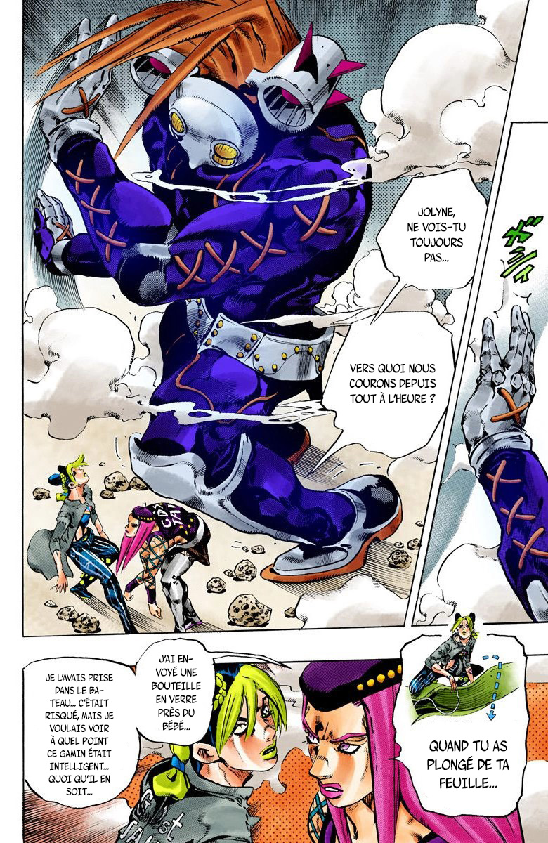 Read JoJo's Bizarre Adventure Part 6 Stone Ocean Official Colored FR Manga Online
