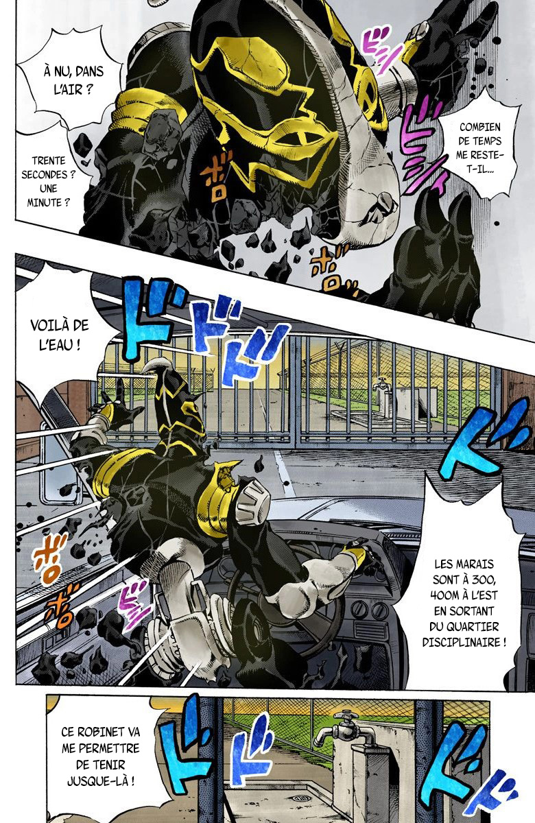 Read JoJo's Bizarre Adventure Part 6 Stone Ocean Official Colored FR Manga Online