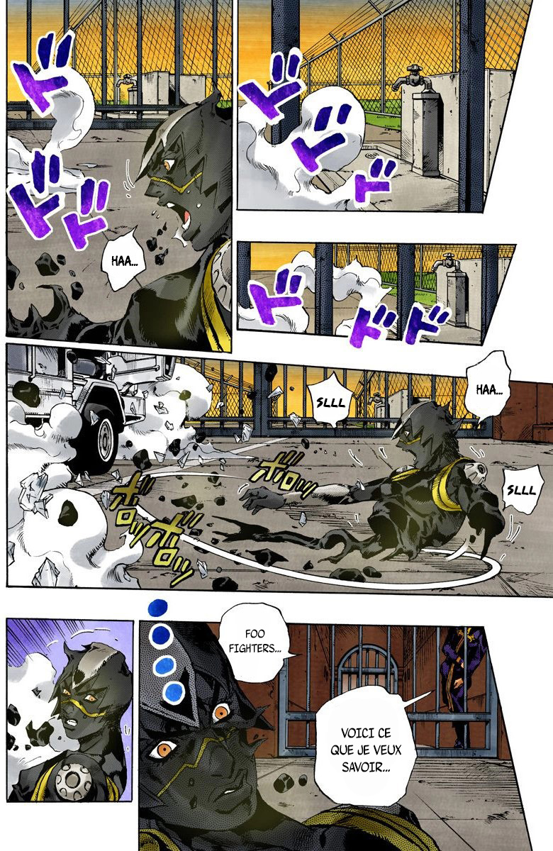 Read JoJo's Bizarre Adventure Part 6 Stone Ocean Official Colored FR Manga Online