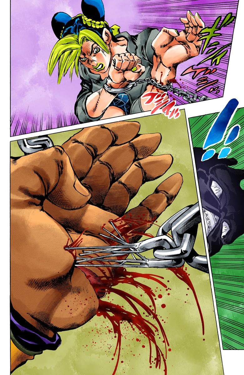 Read JoJo's Bizarre Adventure Part 6 Stone Ocean Official Colored FR Manga Online