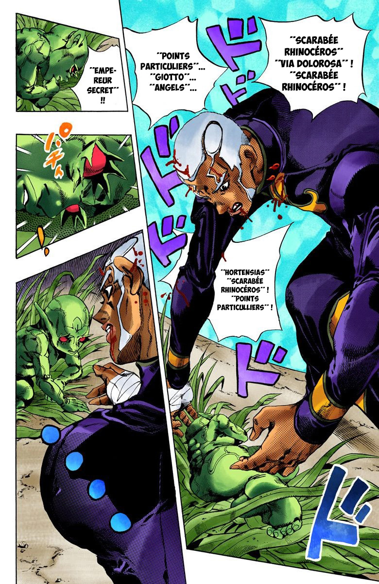 Read JoJo's Bizarre Adventure Part 6 Stone Ocean Official Colored FR Manga Online