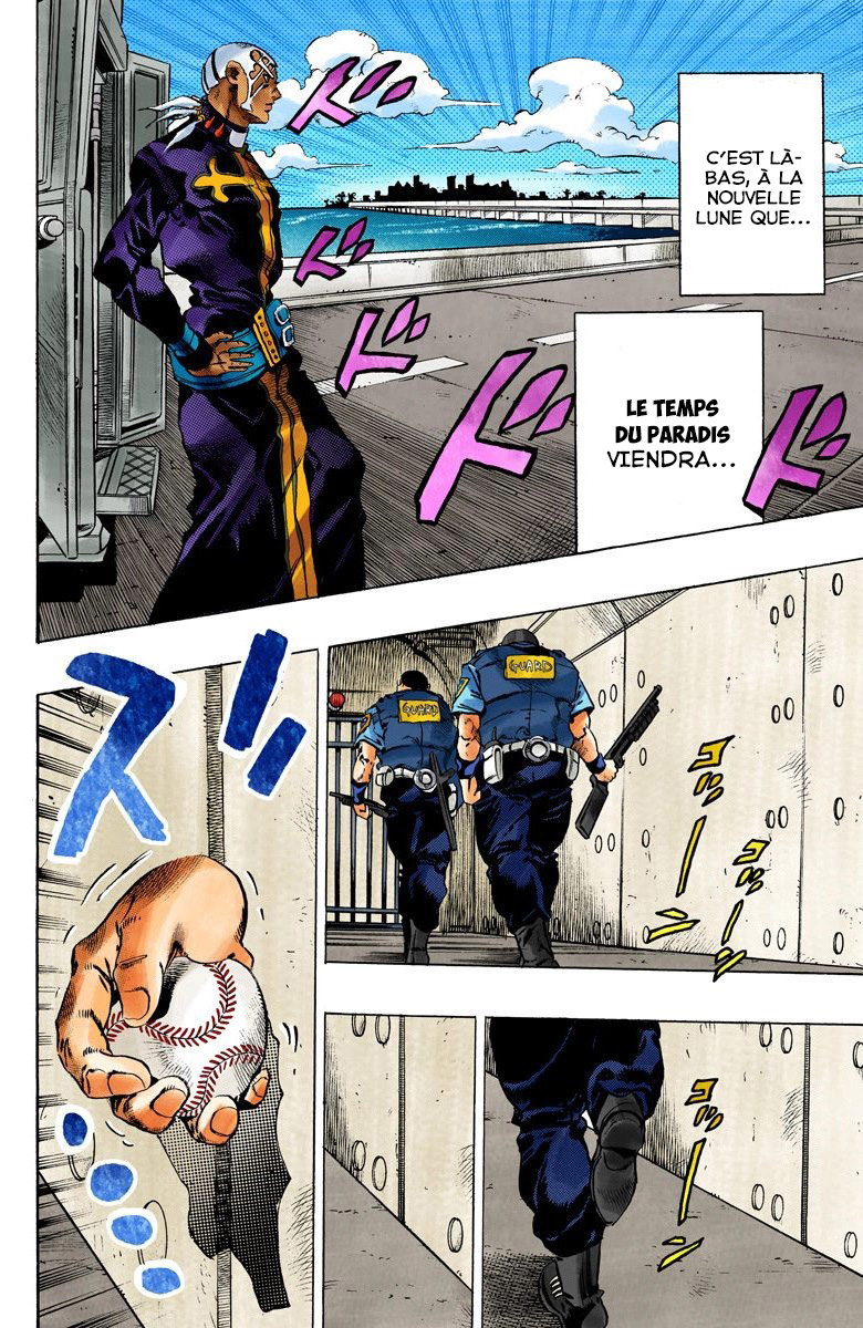 Read JoJo's Bizarre Adventure Part 6 Stone Ocean Official Colored FR Manga Online