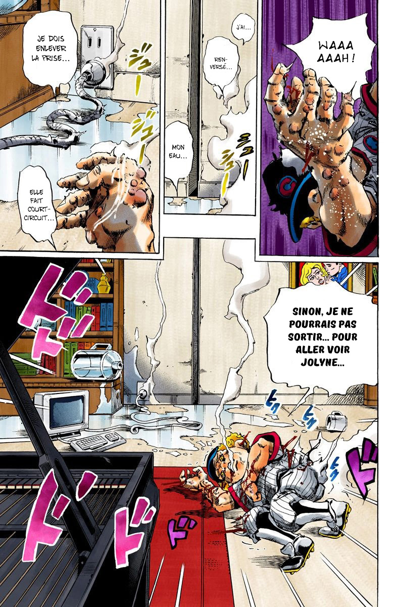 Read JoJo's Bizarre Adventure Part 6 Stone Ocean Official Colored FR Manga Online