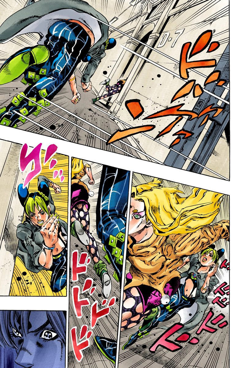 Read JoJo's Bizarre Adventure Part 6 Stone Ocean Official Colored FR Manga Online