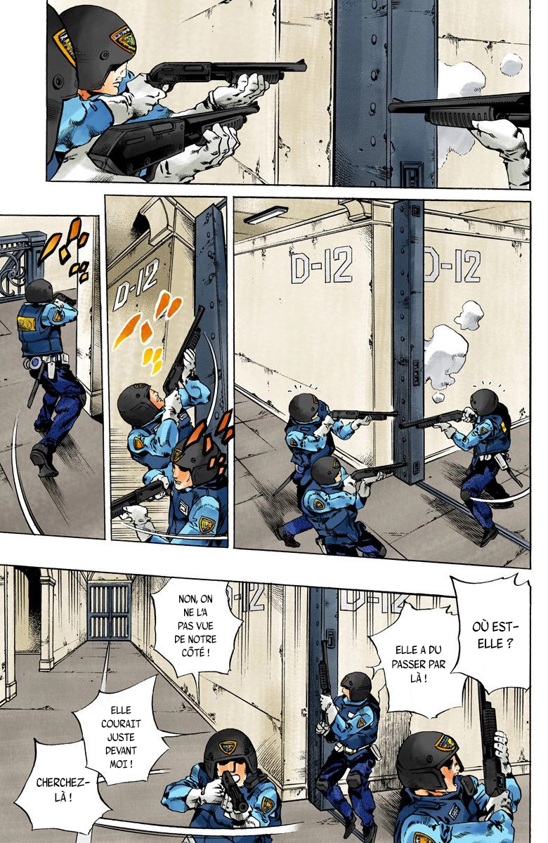 Read JoJo's Bizarre Adventure Part 6 Stone Ocean Official Colored FR Manga Online