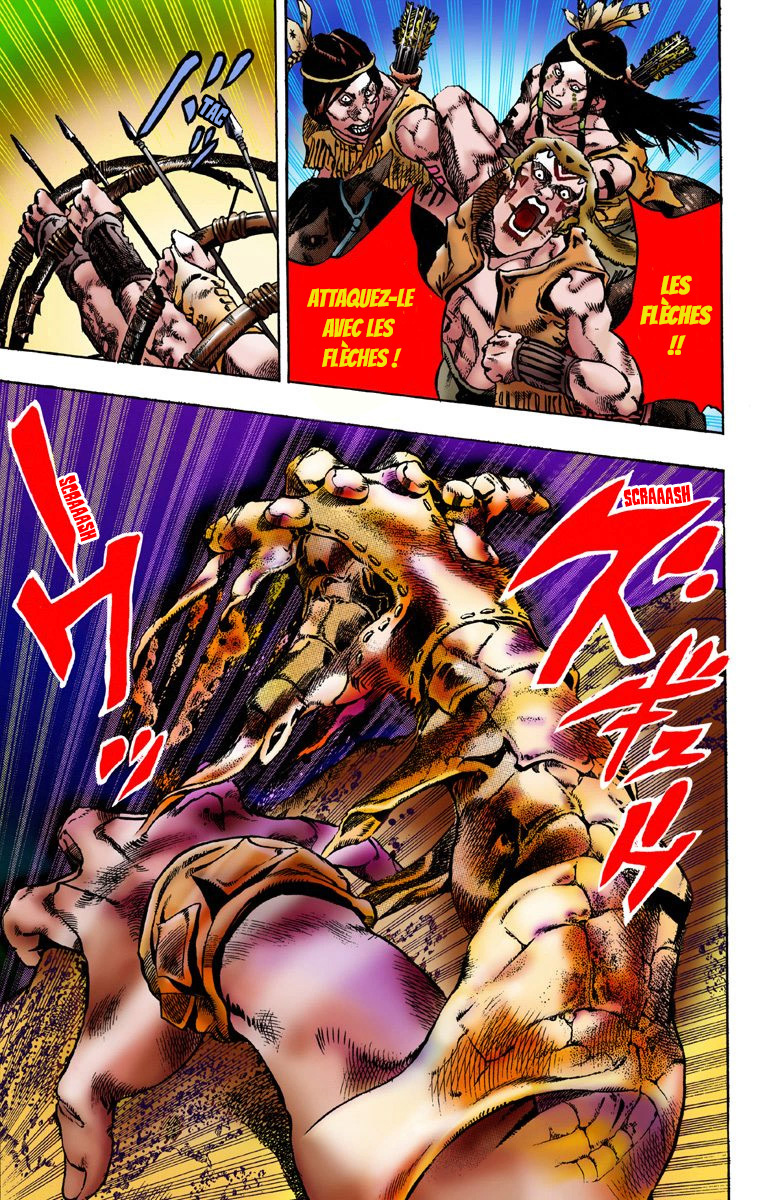 Read JoJo's Bizarre Adventure Part 7 Steel Ball Run Official Colored FR Manga Online