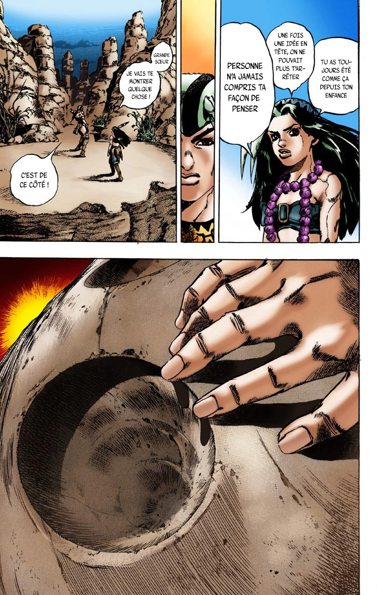 Read JoJo's Bizarre Adventure Part 7 Steel Ball Run Official Colored FR Manga Online
