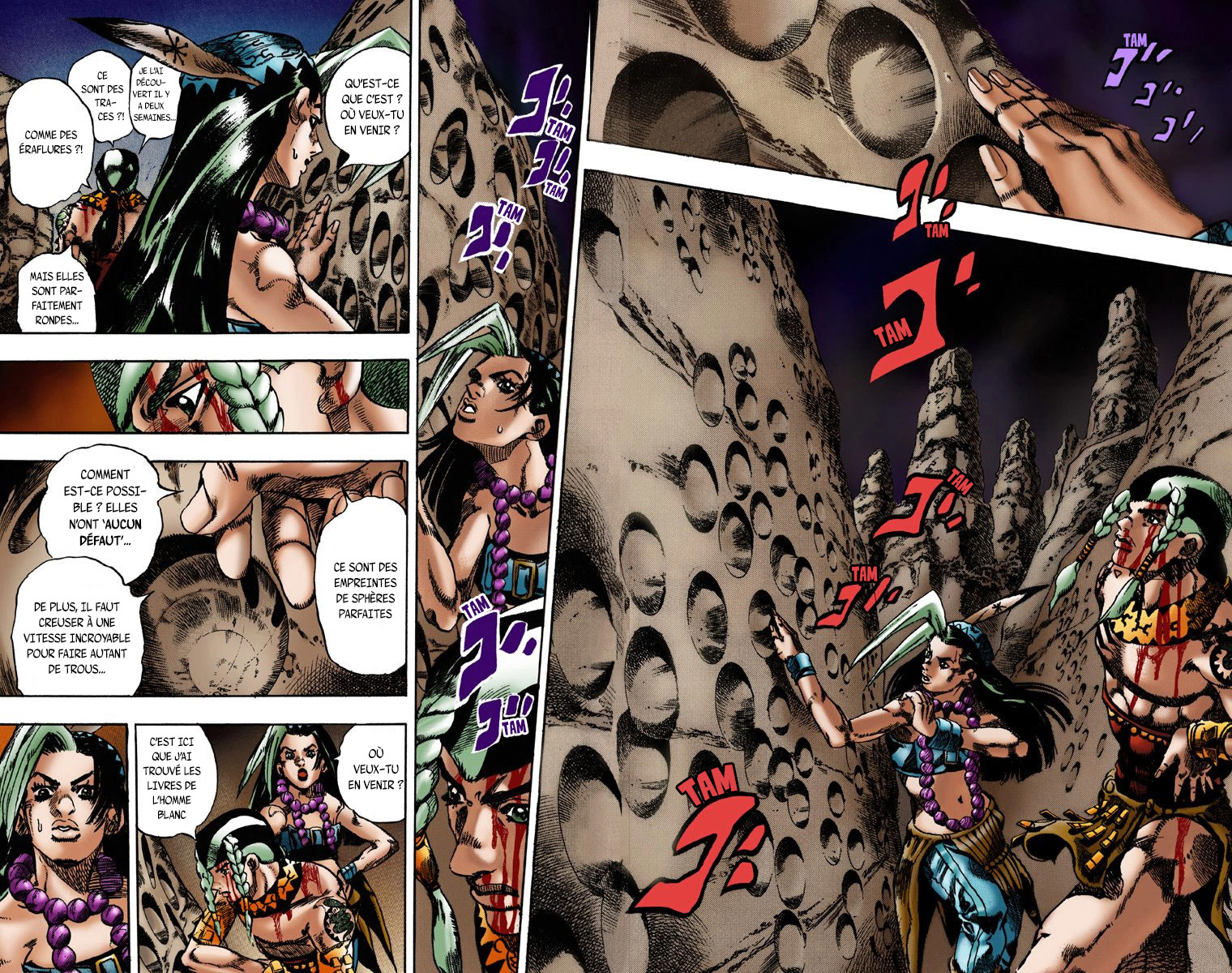Read JoJo's Bizarre Adventure Part 7 Steel Ball Run Official Colored FR Manga Online