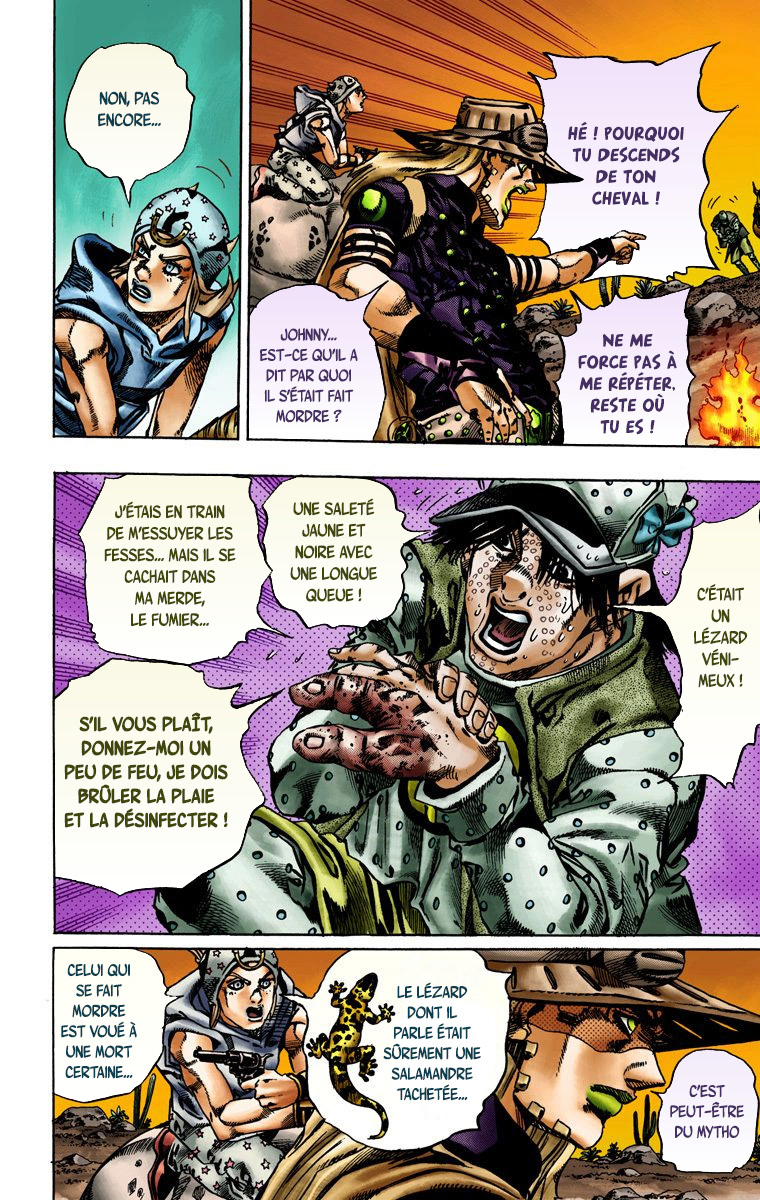 Read JoJo's Bizarre Adventure Part 7 Steel Ball Run Official Colored FR Manga Online