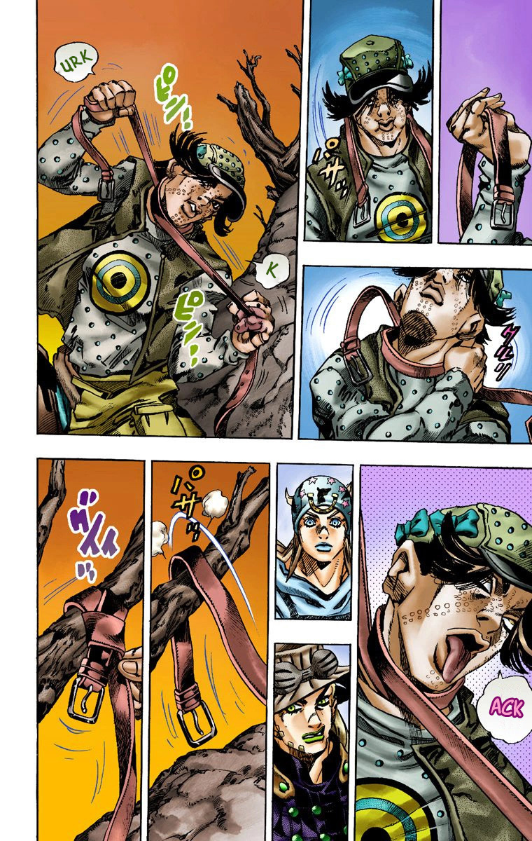 Read JoJo's Bizarre Adventure Part 7 Steel Ball Run Official Colored FR Manga Online