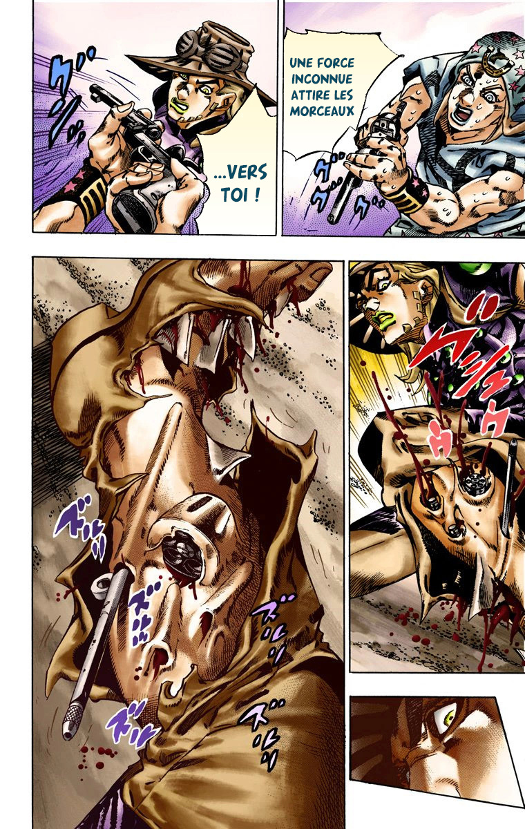 Read JoJo's Bizarre Adventure Part 7 Steel Ball Run Official Colored FR Manga Online