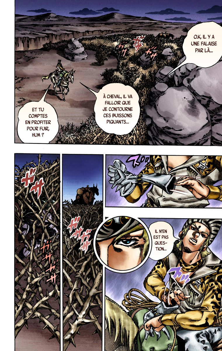 Read JoJo's Bizarre Adventure Part 7 Steel Ball Run Official Colored FR Manga Online
