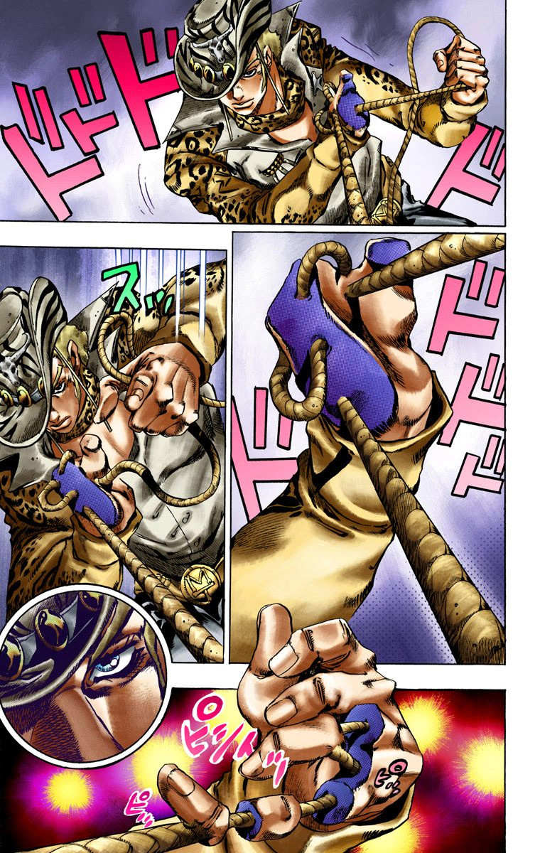 Read JoJo's Bizarre Adventure Part 7 Steel Ball Run Official Colored FR Manga Online