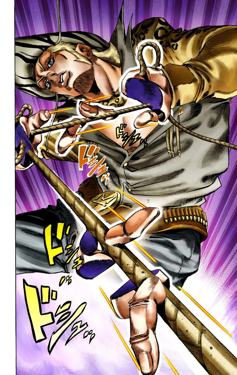 Read JoJo's Bizarre Adventure Part 7 Steel Ball Run Official Colored FR Manga Online