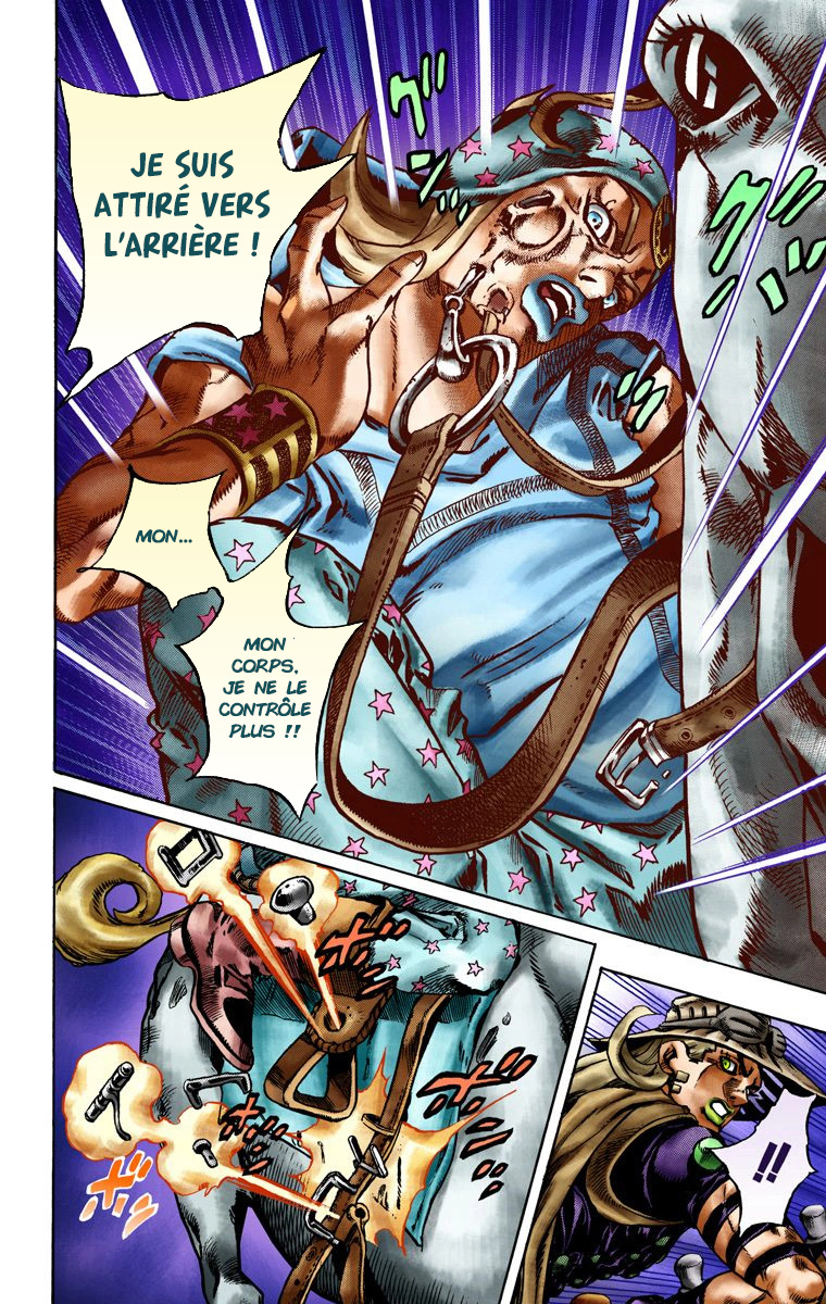 Read JoJo's Bizarre Adventure Part 7 Steel Ball Run Official Colored FR Manga Online