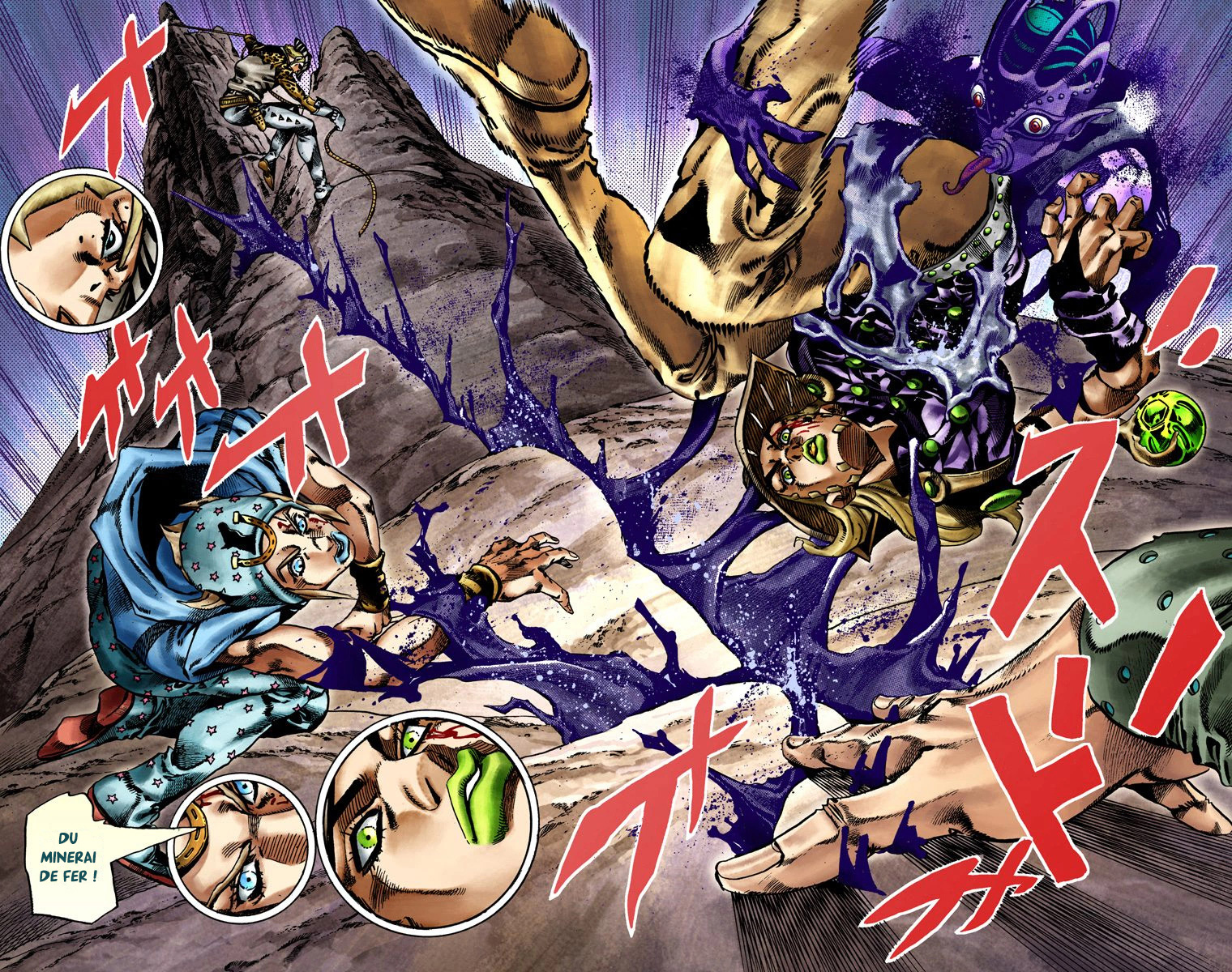 Read JoJo's Bizarre Adventure Part 7 Steel Ball Run Official Colored FR Manga Online