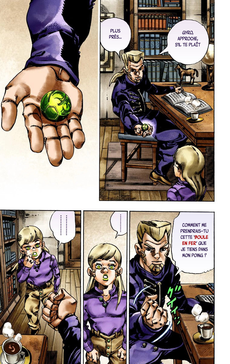 Read JoJo's Bizarre Adventure Part 7 Steel Ball Run Official Colored FR Manga Online