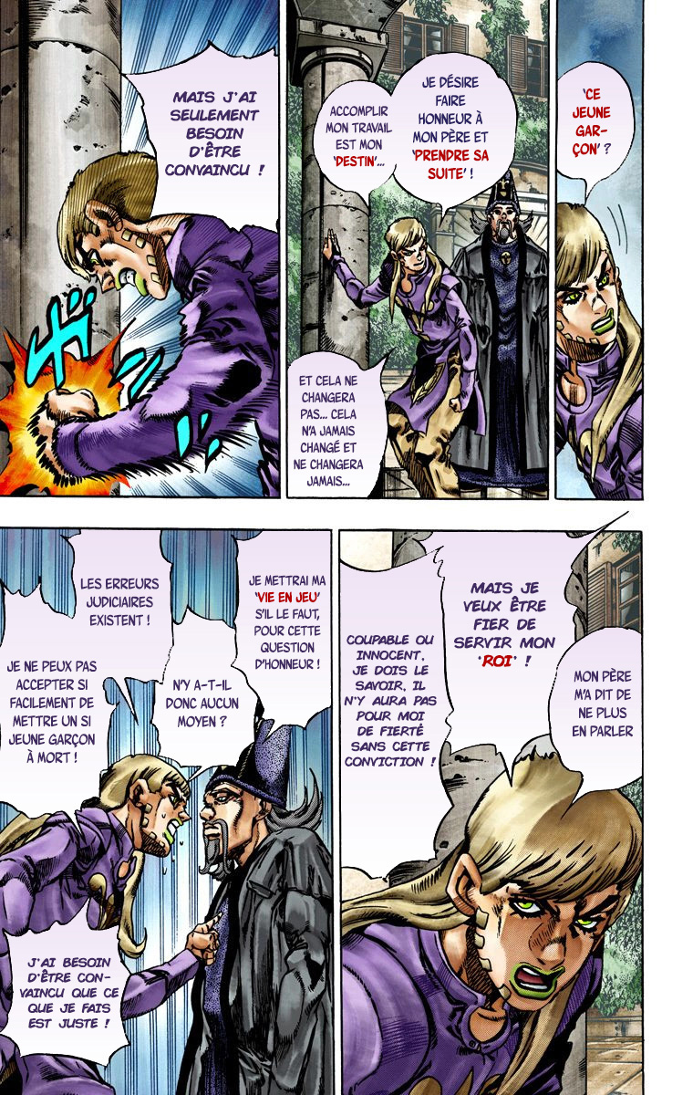 Read JoJo's Bizarre Adventure Part 7 Steel Ball Run Official Colored FR Manga Online