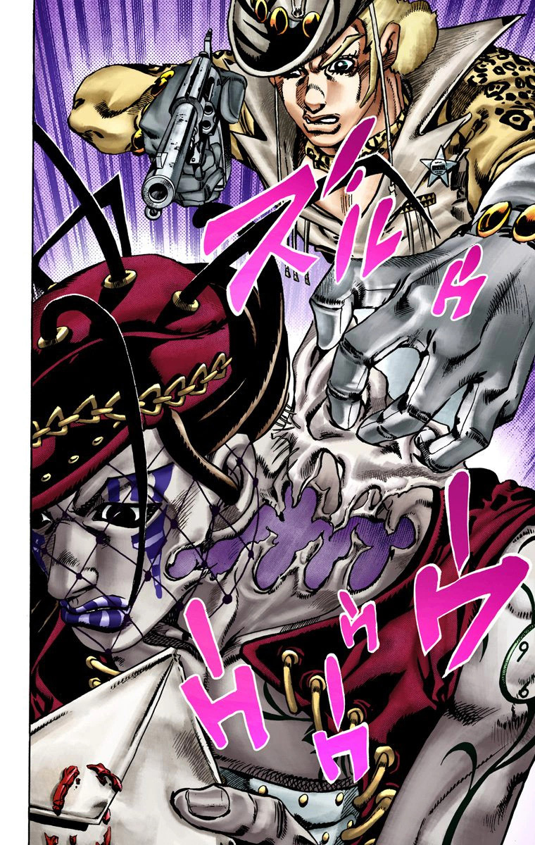 Read JoJo's Bizarre Adventure Part 7 Steel Ball Run Official Colored FR Manga Online