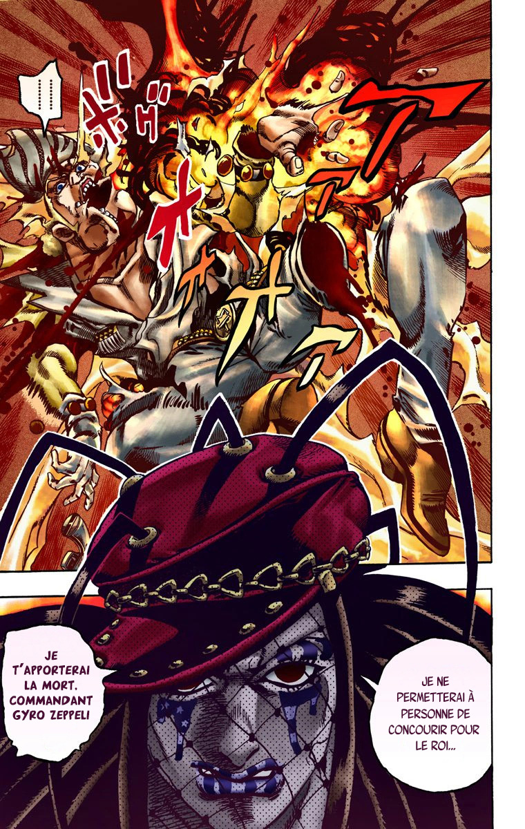 Read JoJo's Bizarre Adventure Part 7 Steel Ball Run Official Colored FR Manga Online