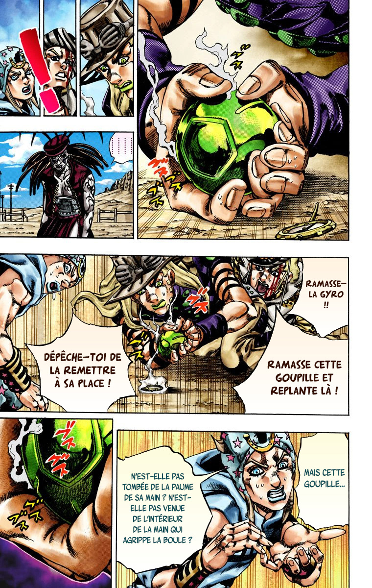 Read JoJo's Bizarre Adventure Part 7 Steel Ball Run Official Colored FR Manga Online