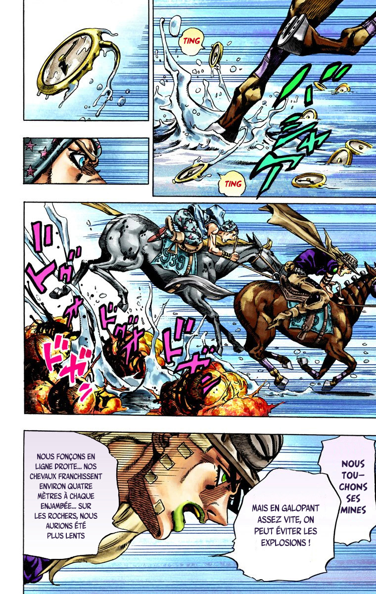 Read JoJo's Bizarre Adventure Part 7 Steel Ball Run Official Colored FR Manga Online