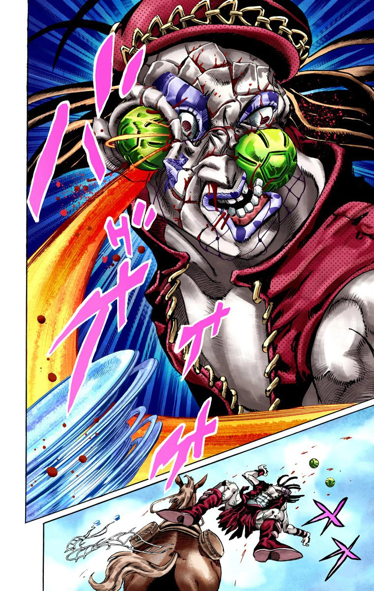 Read JoJo's Bizarre Adventure Part 7 Steel Ball Run Official Colored FR Manga Online