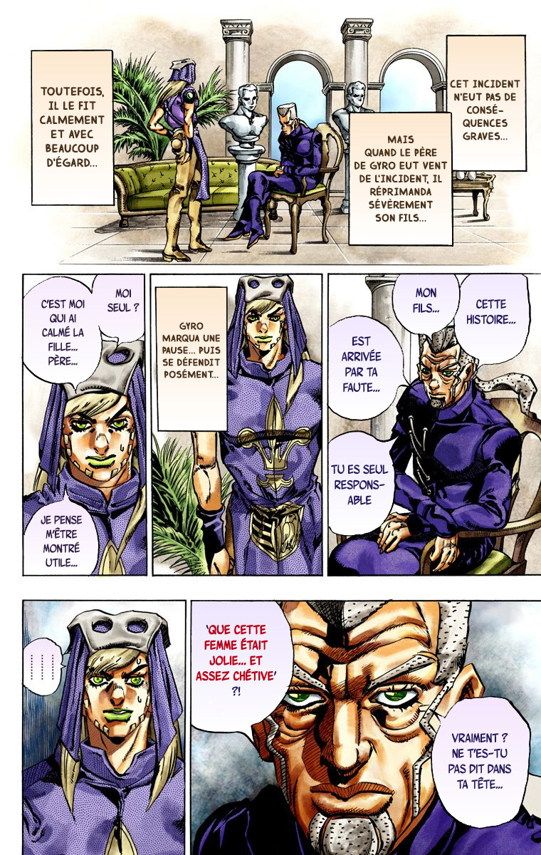 Read JoJo's Bizarre Adventure Part 7 Steel Ball Run Official Colored FR Manga Online
