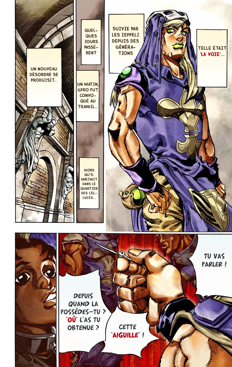 Read JoJo's Bizarre Adventure Part 7 Steel Ball Run Official Colored FR Manga Online