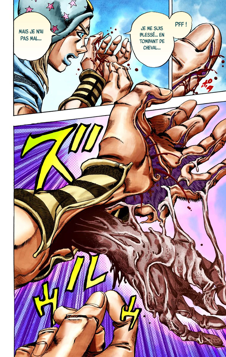 Read JoJo's Bizarre Adventure Part 7 Steel Ball Run Official Colored FR Manga Online