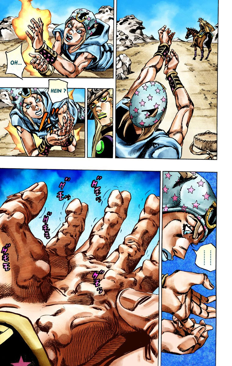 Read JoJo's Bizarre Adventure Part 7 Steel Ball Run Official Colored FR Manga Online