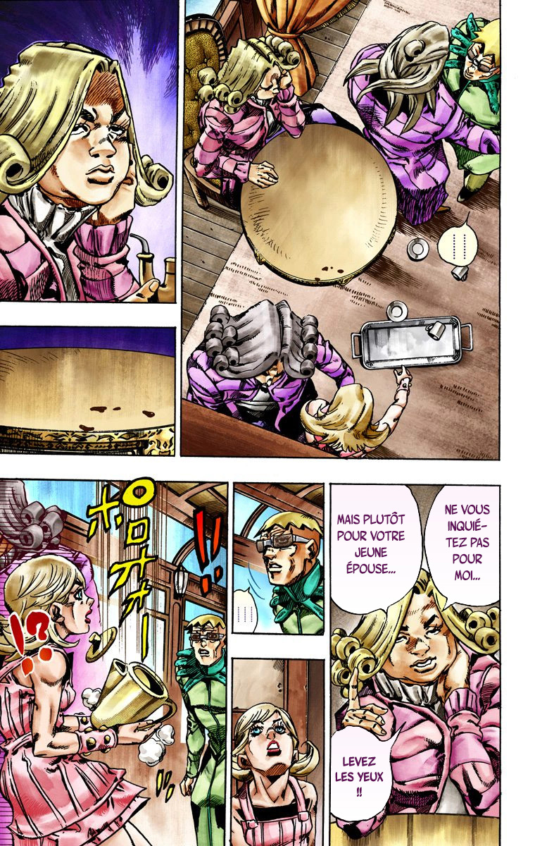 Read JoJo's Bizarre Adventure Part 7 Steel Ball Run Official Colored FR Manga Online