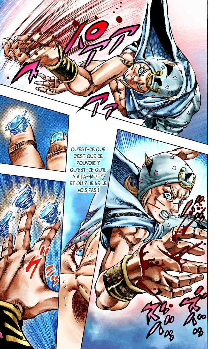 Read JoJo's Bizarre Adventure Part 7 Steel Ball Run Official Colored FR Manga Online