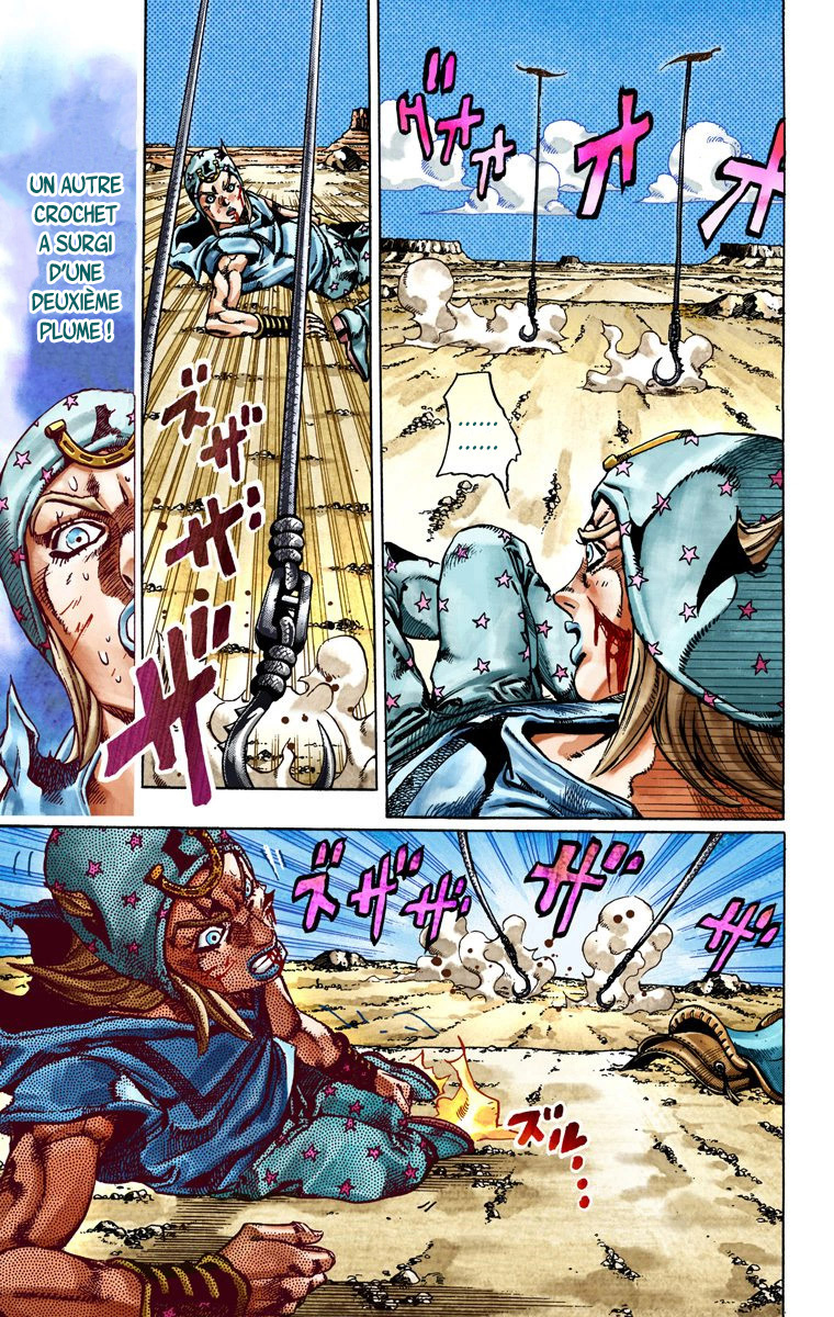 Read JoJo's Bizarre Adventure Part 7 Steel Ball Run Official Colored FR Manga Online