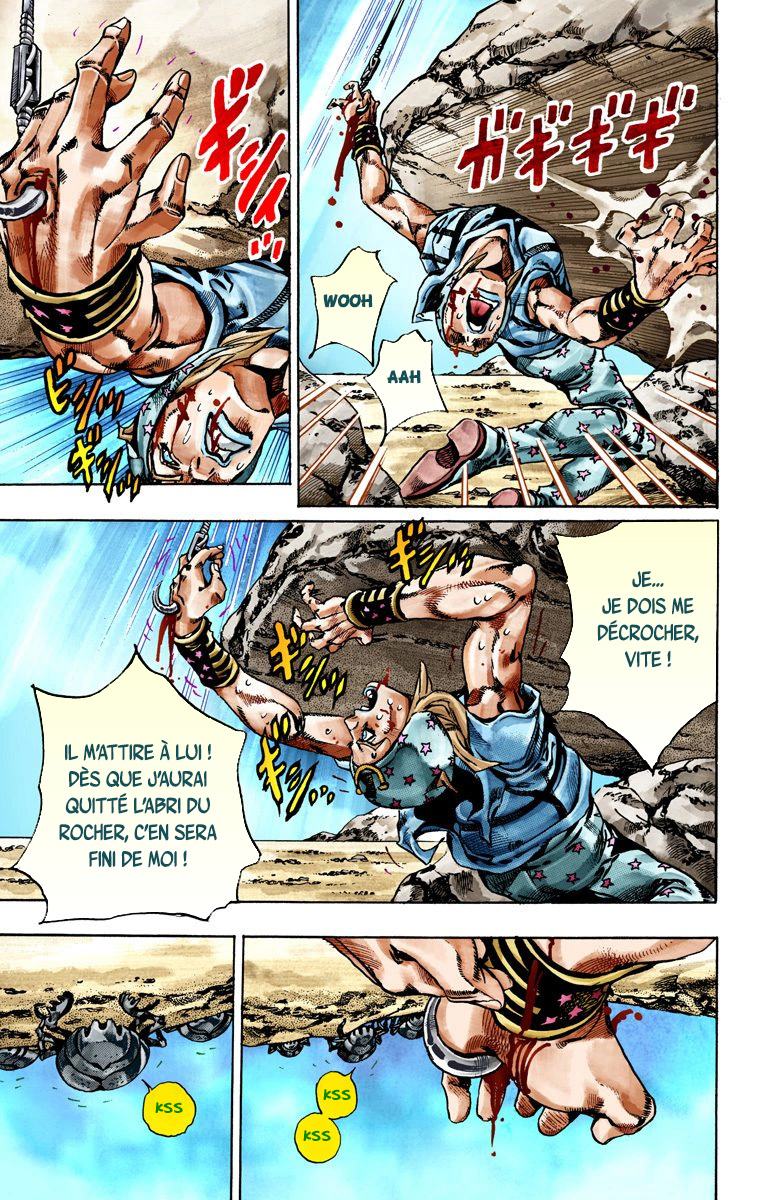 Read JoJo's Bizarre Adventure Part 7 Steel Ball Run Official Colored FR Manga Online
