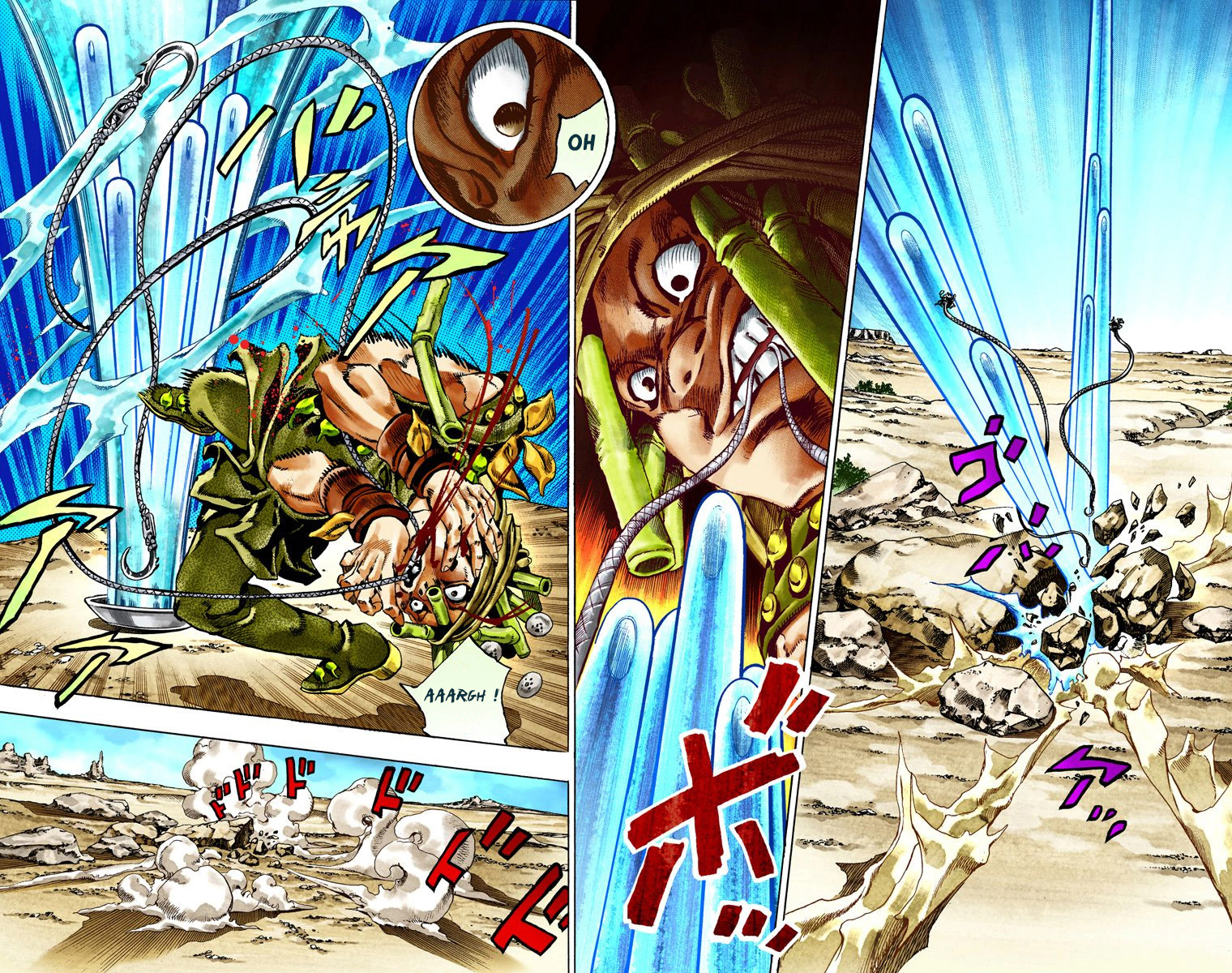 Read JoJo's Bizarre Adventure Part 7 Steel Ball Run Official Colored FR Manga Online