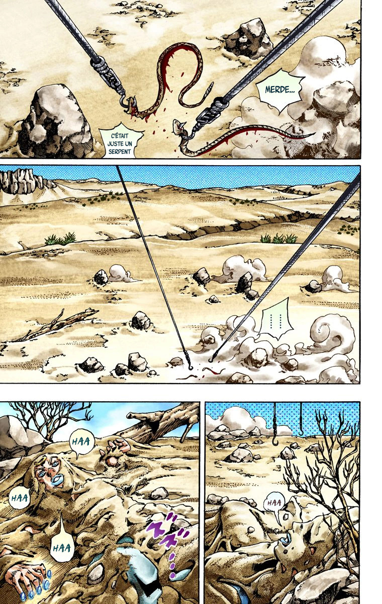 Read JoJo's Bizarre Adventure Part 7 Steel Ball Run Official Colored FR Manga Online
