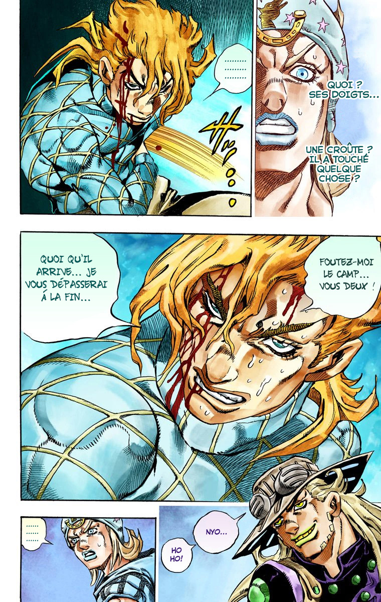 Read JoJo's Bizarre Adventure Part 7 Steel Ball Run Official Colored FR Manga Online