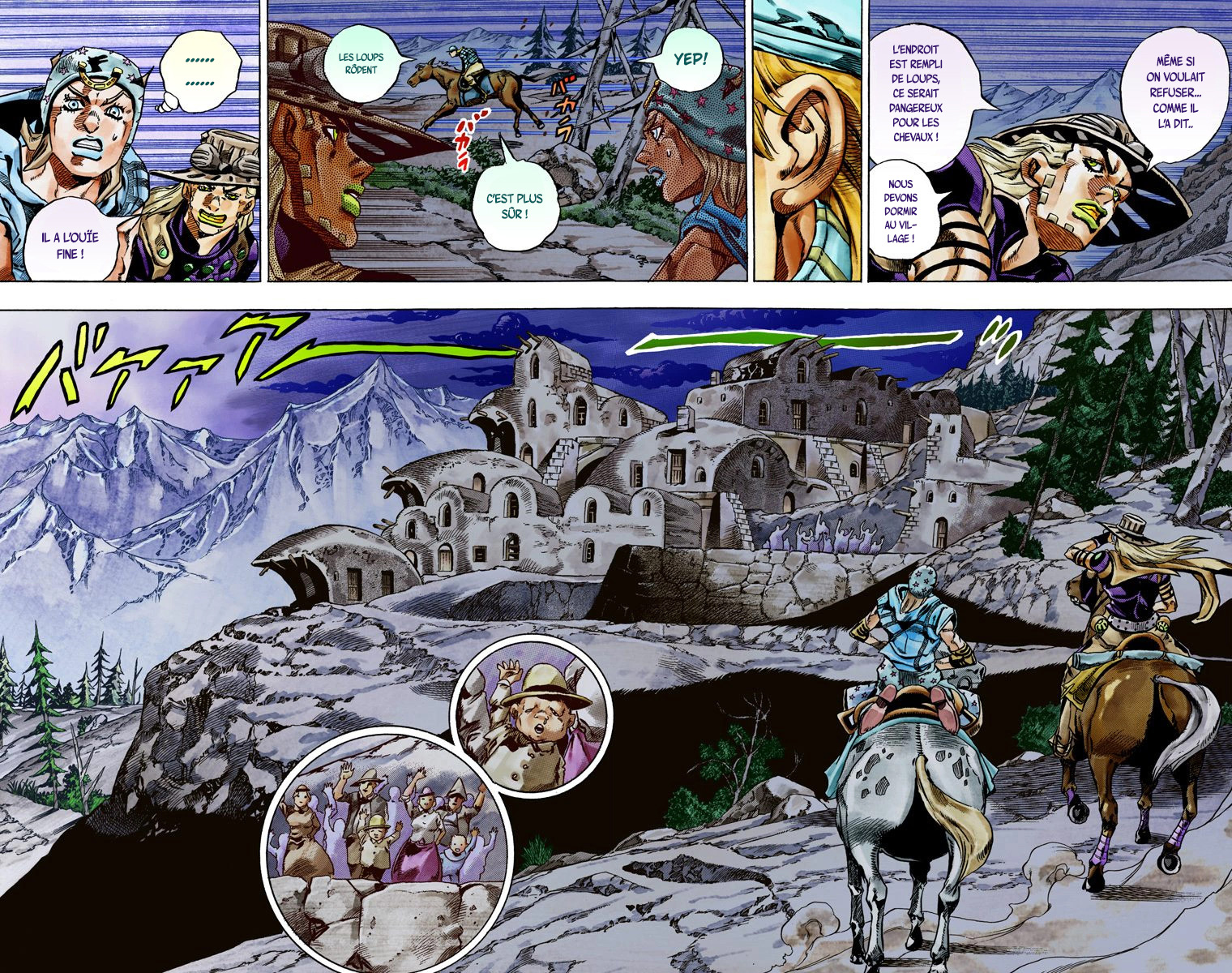 Read JoJo's Bizarre Adventure Part 7 Steel Ball Run Official Colored FR Manga Online