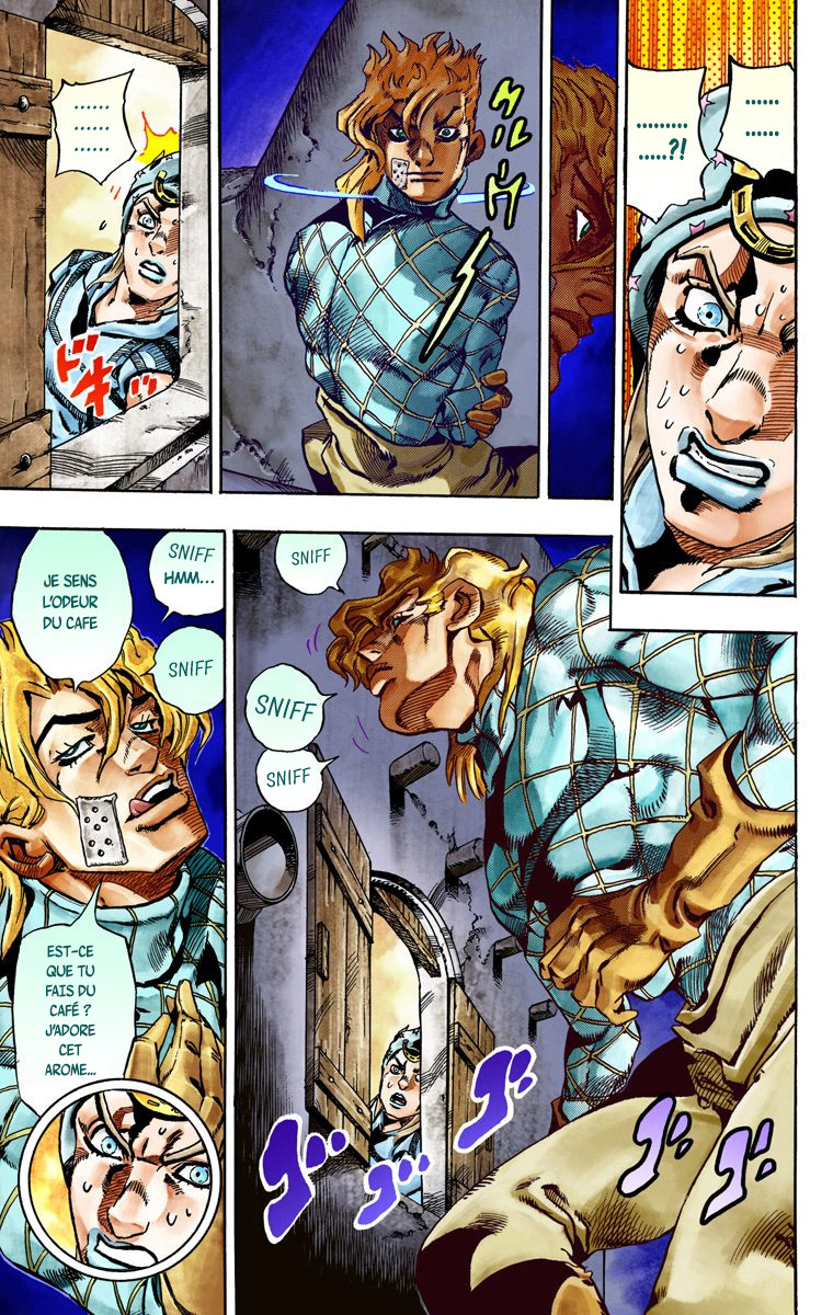 Read JoJo's Bizarre Adventure Part 7 Steel Ball Run Official Colored FR Manga Online