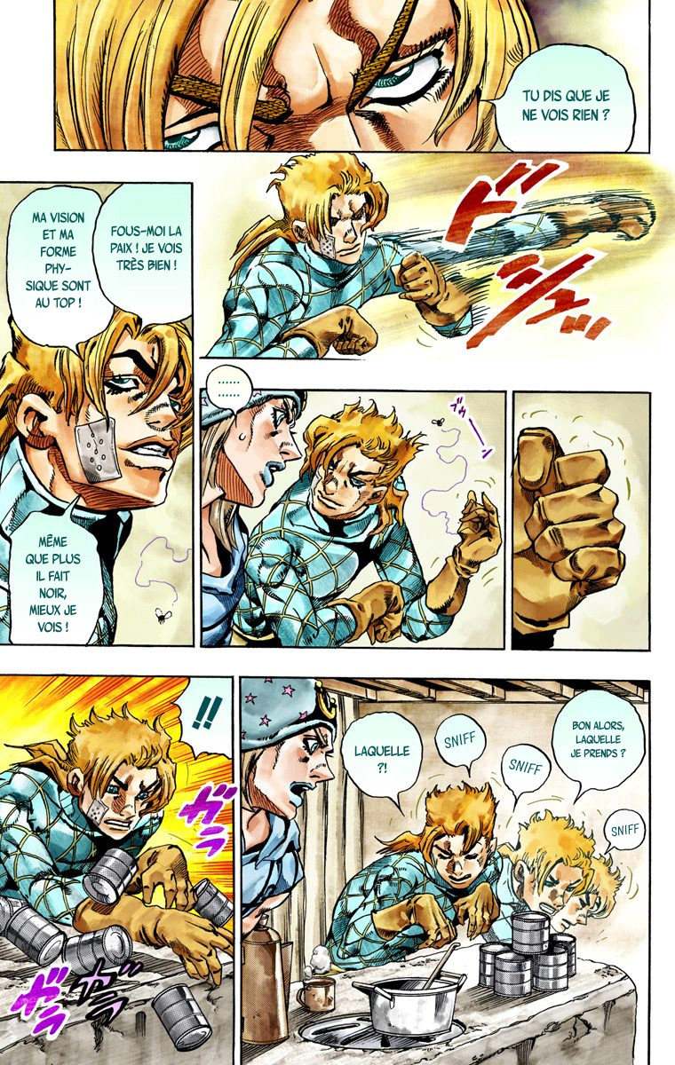 Read JoJo's Bizarre Adventure Part 7 Steel Ball Run Official Colored FR Manga Online