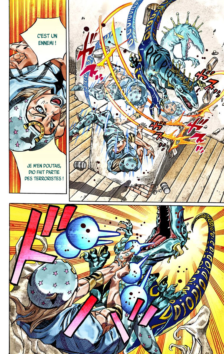 Read JoJo's Bizarre Adventure Part 7 Steel Ball Run Official Colored FR Manga Online