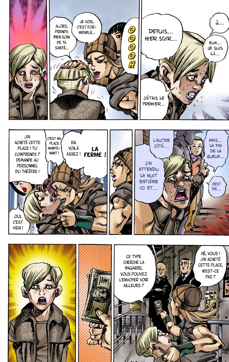 Read JoJo's Bizarre Adventure Part 7 Steel Ball Run Official Colored FR Manga Online