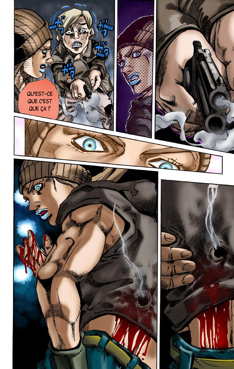 Read JoJo's Bizarre Adventure Part 7 Steel Ball Run Official Colored FR Manga Online
