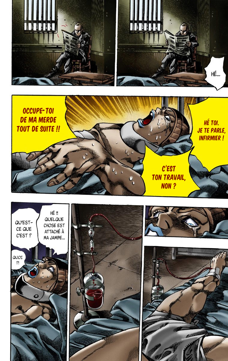 Read JoJo's Bizarre Adventure Part 7 Steel Ball Run Official Colored FR Manga Online
