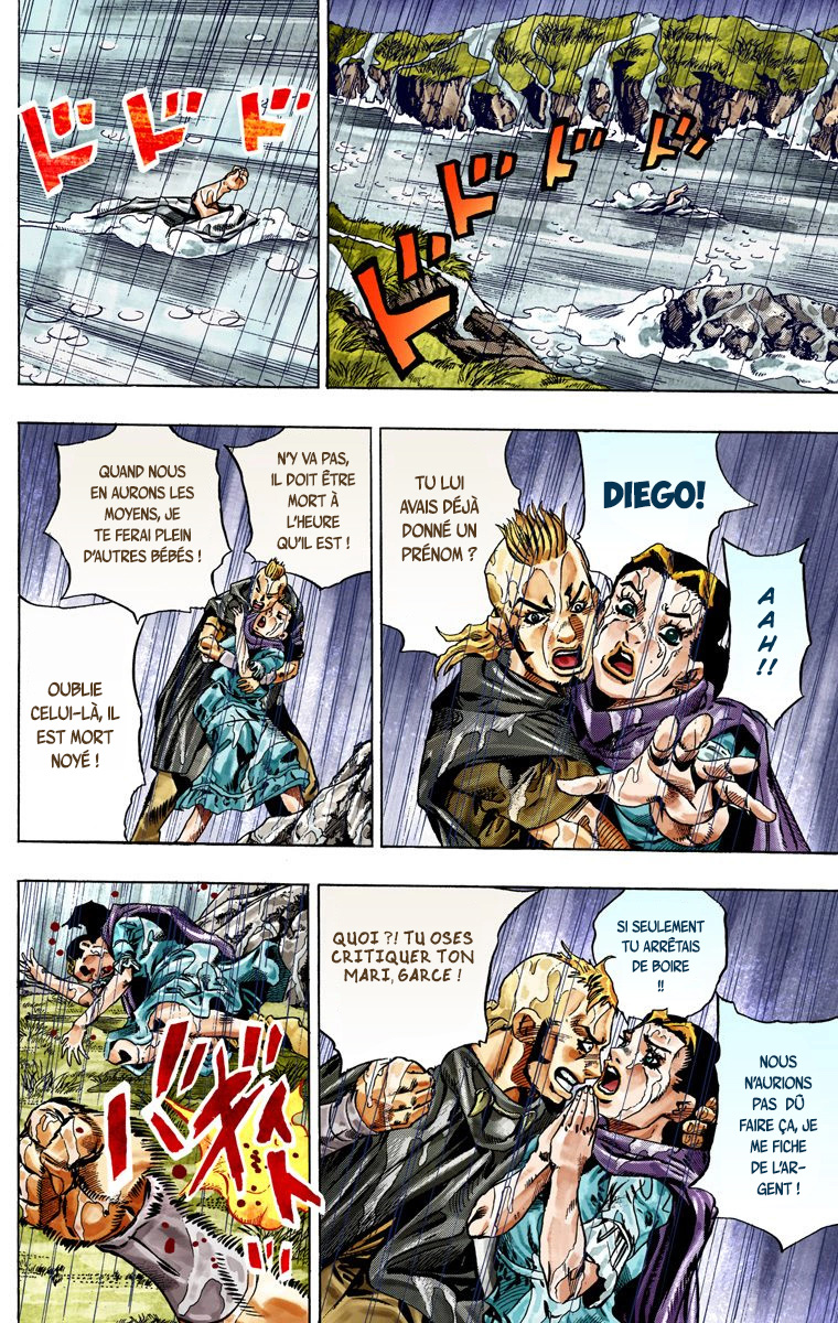 Read JoJo's Bizarre Adventure Part 7 Steel Ball Run Official Colored FR Manga Online