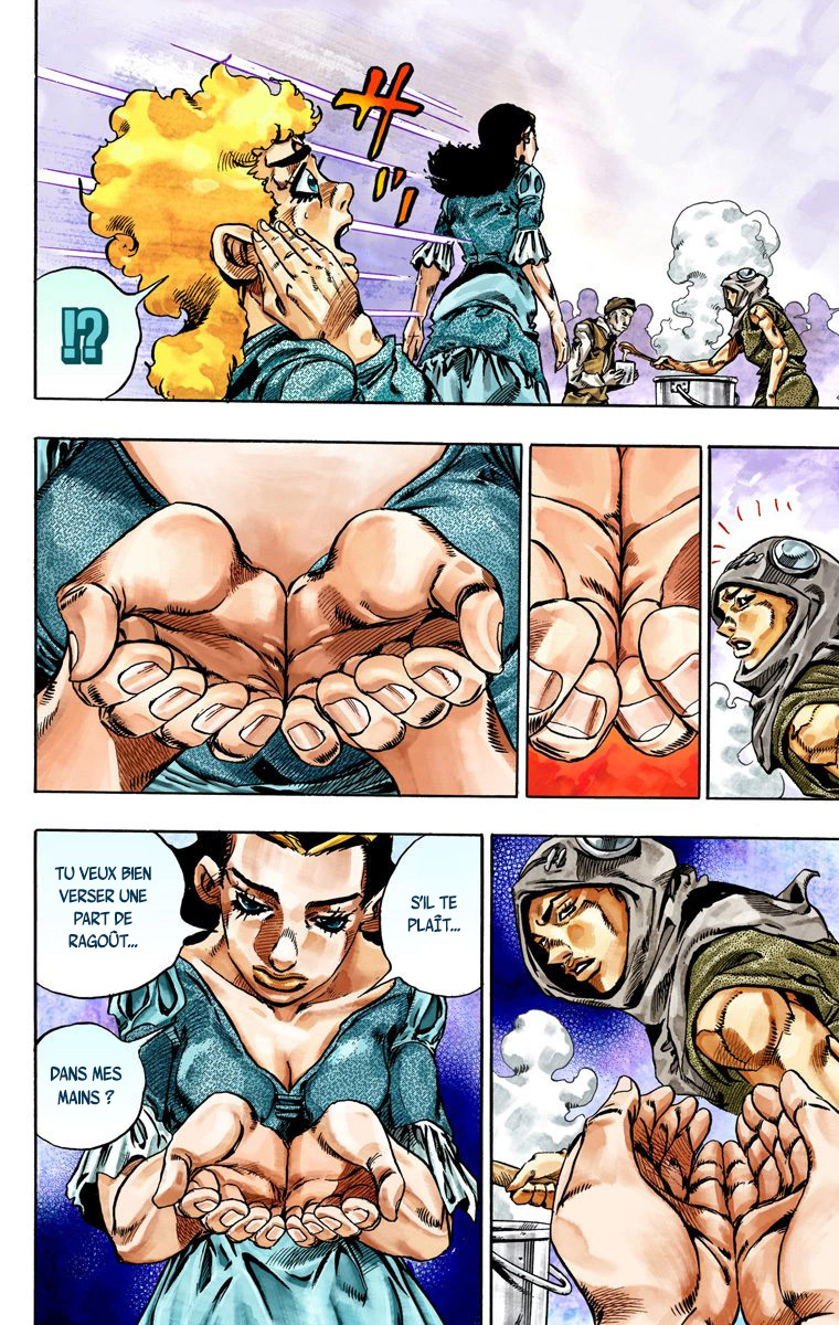 Read JoJo's Bizarre Adventure Part 7 Steel Ball Run Official Colored FR Manga Online