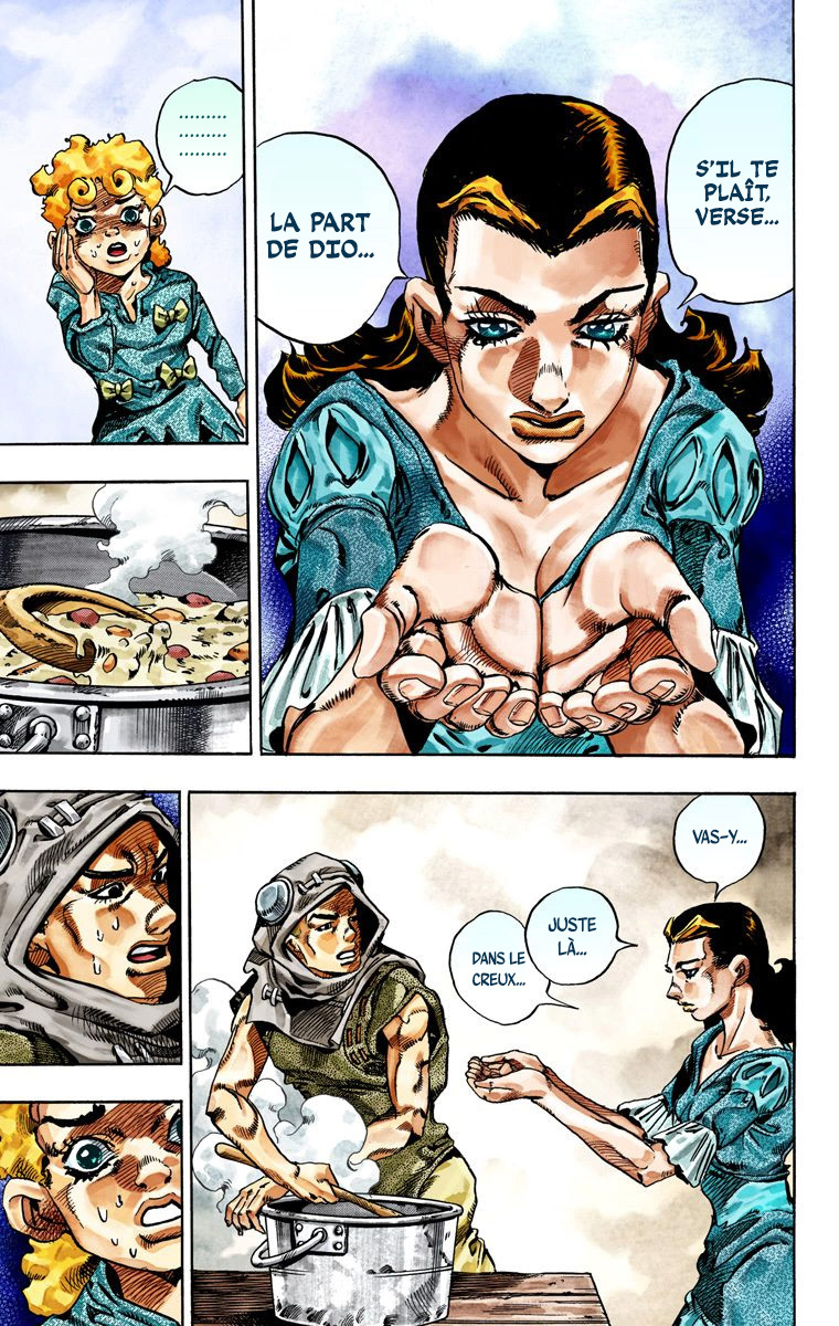 Read JoJo's Bizarre Adventure Part 7 Steel Ball Run Official Colored FR Manga Online